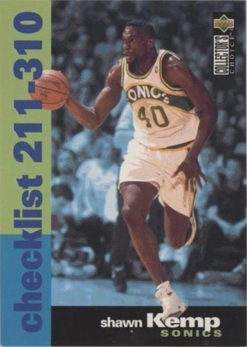 1995-96 Upper Deck Collector's Choice - Shawn Kemp #409