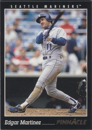 1993 Pinnacle - Edgar Martinez #17