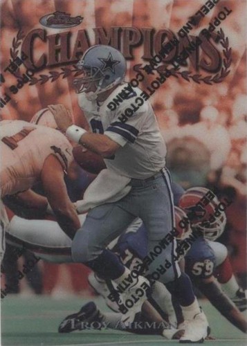 1997 Topps Finest Troy Aikman #180