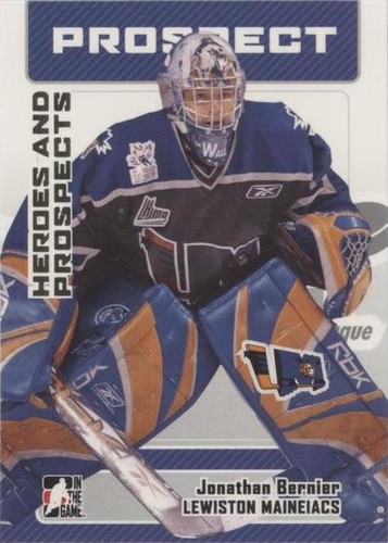 2006-07 In the Game Heroes and Prospects - Jonathan Bernier #111