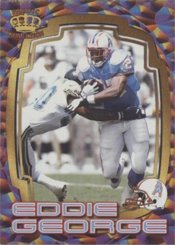 1997 Pacific Dynagon Prism Eddie George #14