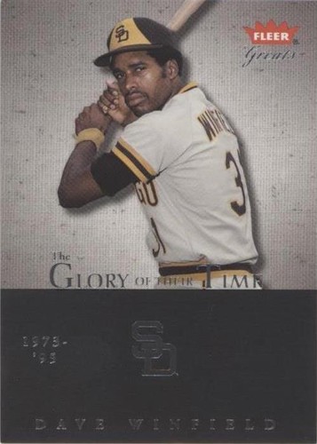 2004 Fleer Greats of the Game - Dave Winfield #27 GOT