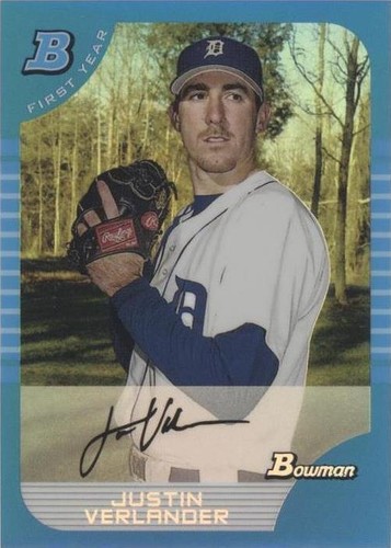 2013 Bowman - Justin Verlander #174