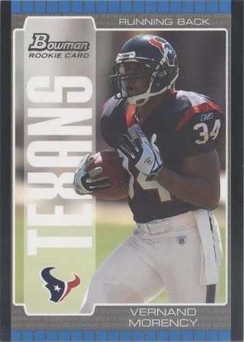 2005 Bowman Vernand Morency #149