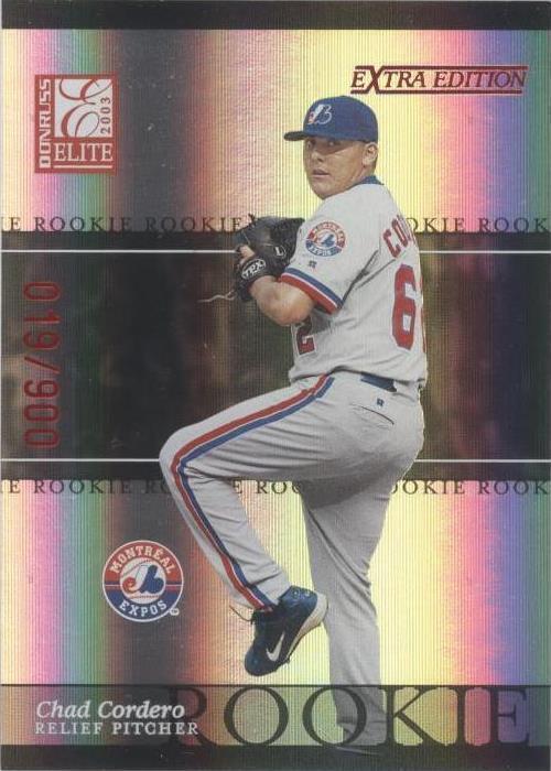 Donruss Elite 2003 edición extra - Chad Cordero #57