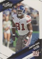 2009 Score Inscriptions Justin Tuck #197