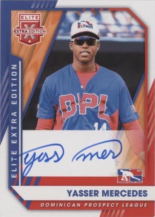 2021 Panini Elite Extra Edition - Yasser Mercedes #217