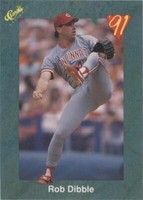 1991 Classic Update Green Travel Edition - Rob Dibble #T15