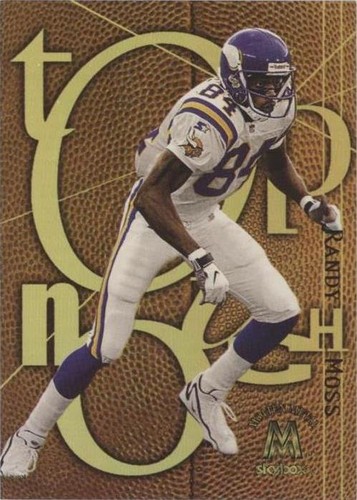 1999 Skybox Molten Metal Randy Moss #14TN