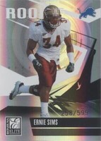 2006 Donruss Elite Ernie Sims #150