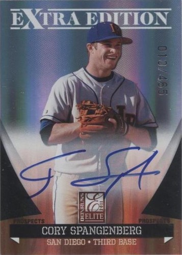 2011 Donruss Elite Extra Edition - Cory Spangenberg #P-7