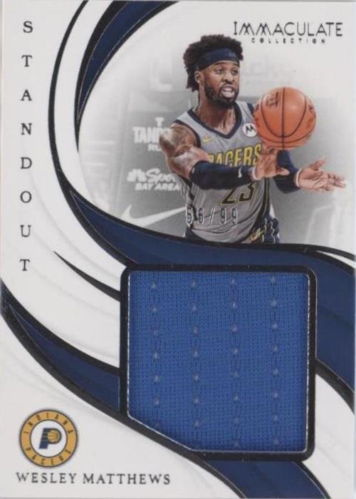 2018-19 Panini Immaculate Collection - Wesley Matthews #SM-WMT