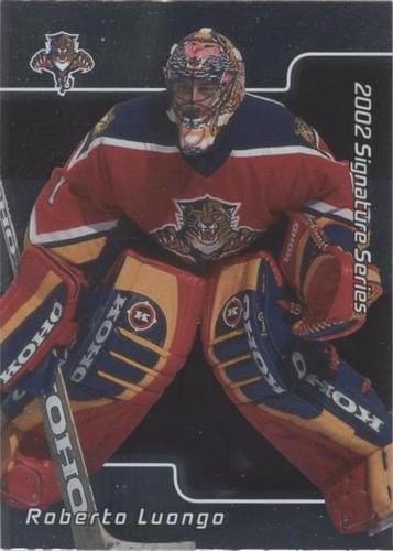 2001-02 In the Game Be A Player Signature Series - Roberto Luongo #012