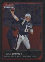 2006 Bowman Chrome Tom Brady #166