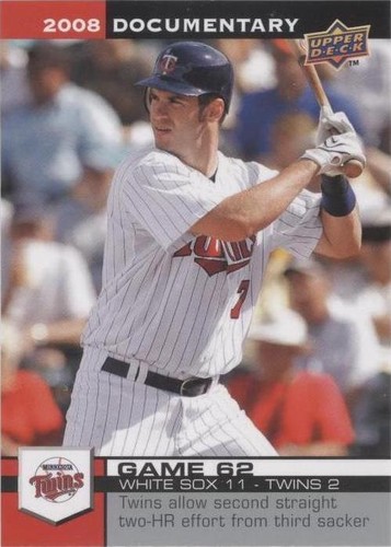 2008 Upper Deck Documentary - Joe Mauer #1962