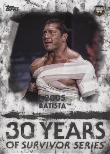 2018 Topps WWE Undisputed - Batista #SS-14