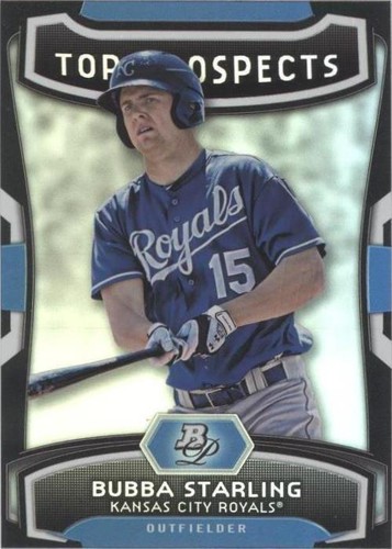2012 Bowman Platinum - Bubba Starling #TP-BS