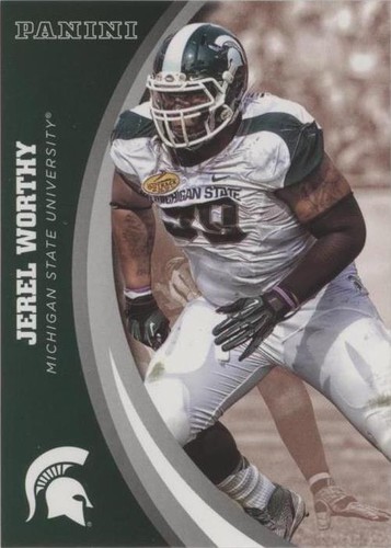 2016 Panini Michigan State University Spartans Jerel Worthy #22