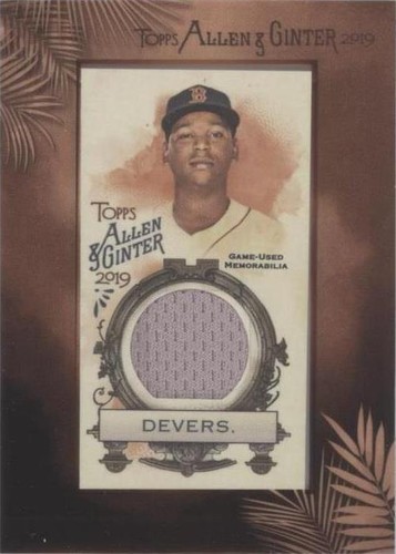 2019 Topps Allen & Ginter - Rafael Devers #MFR-RD