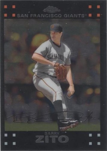 2007 Topps Chrome - Barry Zito #101