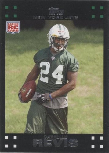 2007 Topps Darrelle Revis #374