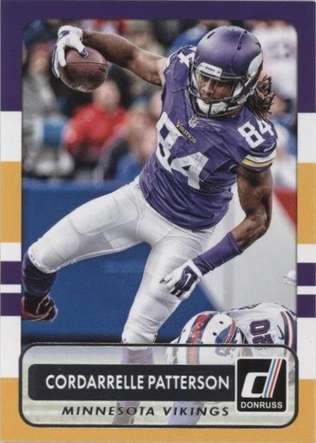 2015 Panini Donruss Cordarrelle Patterson #128