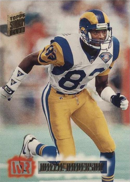 1994 Topps Stadium Club Willie "Flipper" Anderson #281