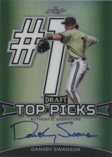 2015 Leaf Metal Draft - Dansby Swanson #TP-DS1