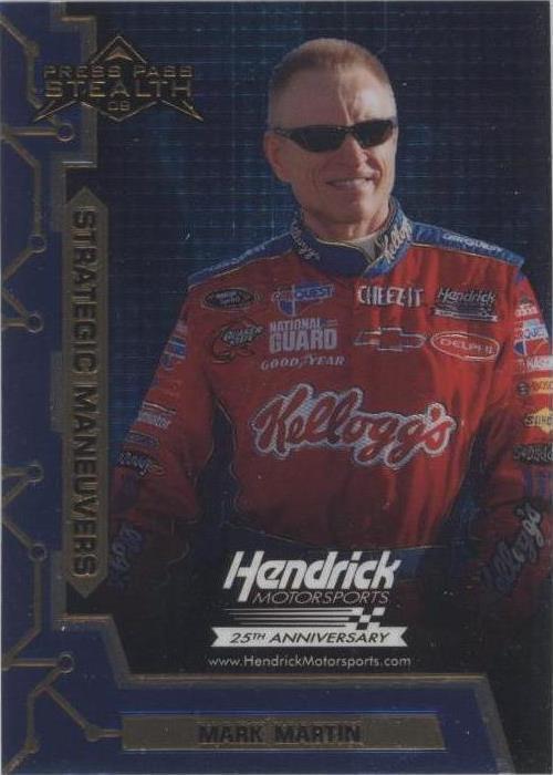2009 Press Pass Stealth Chrome - Mark Martin #86