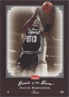 2005-06 Fleer Greats of the Game - David Robinson #16