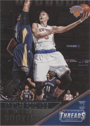 2015-16 Panini Threads - Kristaps Porzingis #156