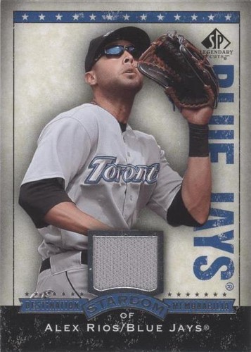 2008 SP Legendary Cuts - Alex Rios #DS-AR