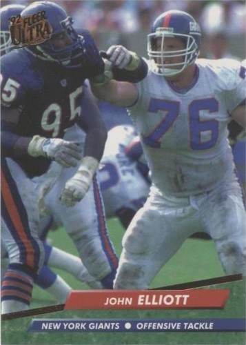 1992 Fleer Ultra John Elliott #275