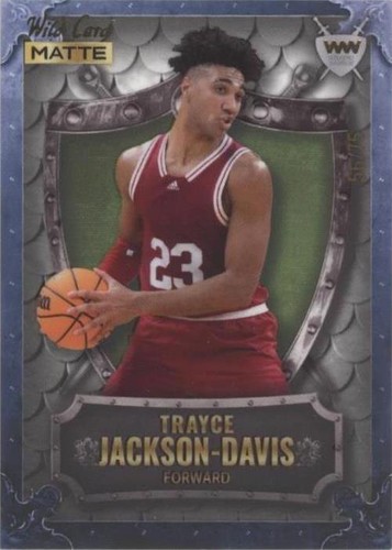 2022-23 Wild Card Matte Draft - Trayce Jackson-Davis #WW-38