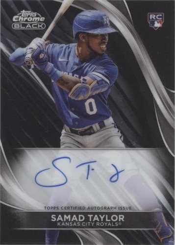 2024 Topps Chrome Black - Samad Taylor #CBA-ST