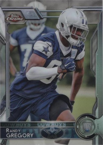 2015 Topps Chrome Randy Gregory #114