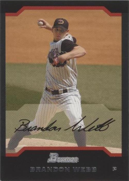 Bowman 2004 - Brandon Webb #42