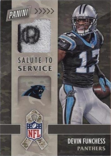 2016 Panini Black Friday Football Devin Funchess #10