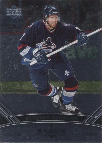 2006-07 Upper Deck Black Diamond - Brendan Morrison #82