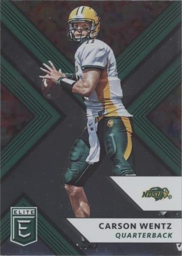 2018 Panini Elite Draft Picks Carson Wentz #16