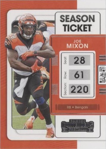 2021 Panini Contenders Joe Mixon #21