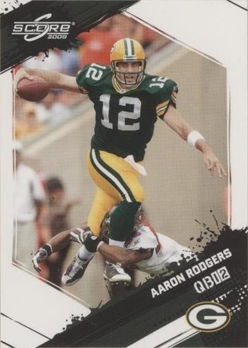 2009 Score Aaron Rodgers #102