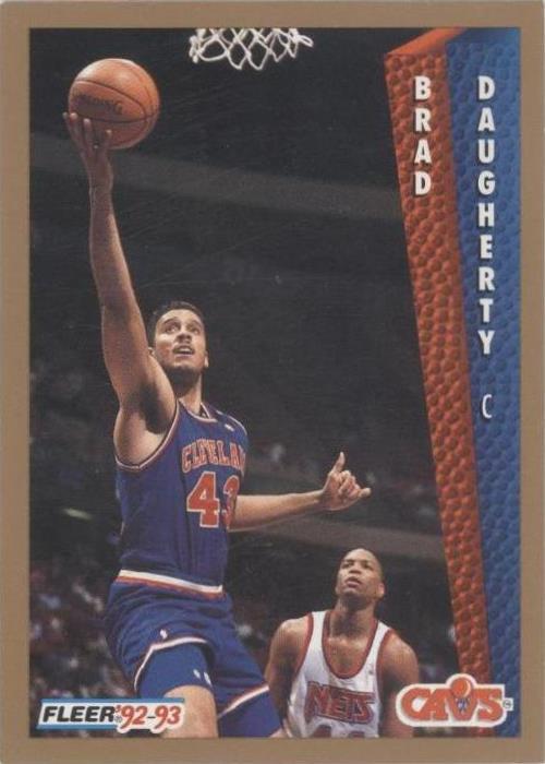 Fleer 1992-93 - Brad Daugherty #10