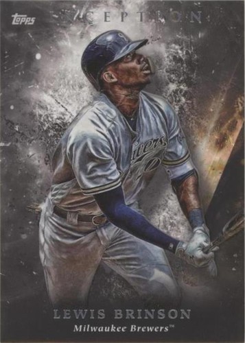 2018 Topps Inception - Lewis Brinson #34