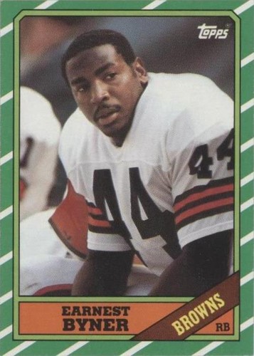 1986 Topps Earnest Byner #189