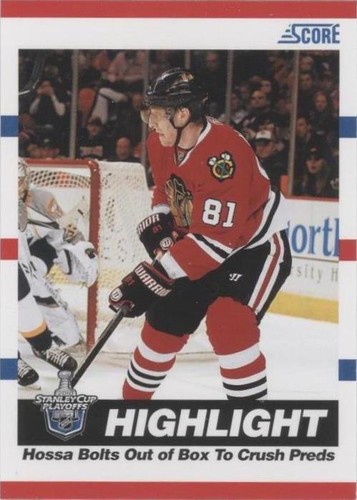 2010-11 Score - Marian Hossa #491