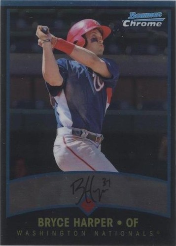 2011 Bowman Chrome - Bryce Harper #BCT10
