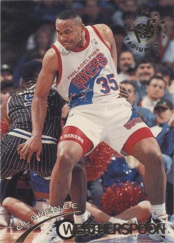 1994-95 Topps Stadium Club - Clarence Weatherspoon #163