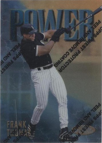 1997 Topps Finest - Frank Thomas #160
