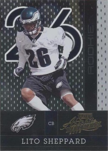 2002 Playoff Absolute Memorabilia Lito Sheppard #192